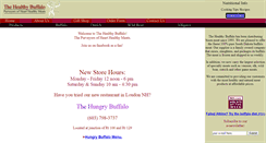 Desktop Screenshot of healthybuffalo.com